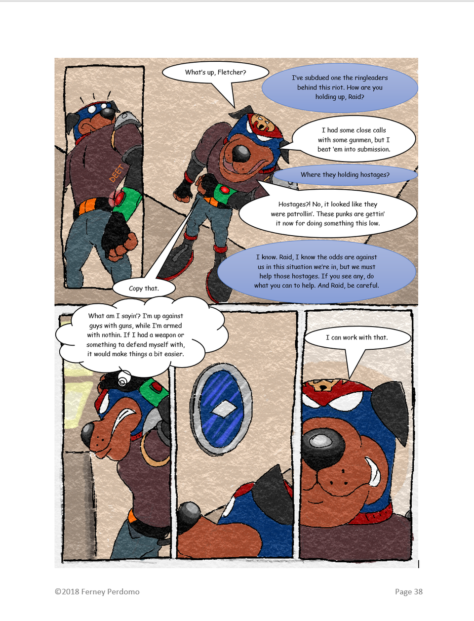 Page 38: The Watch-Dogs: Hadis' Shadow