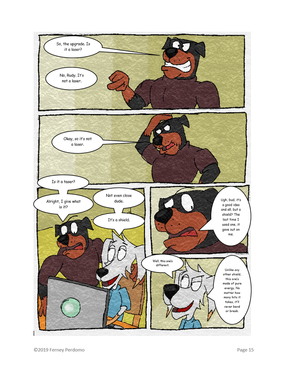 Page 15: The Watch-Dogs: Hadis Strikes