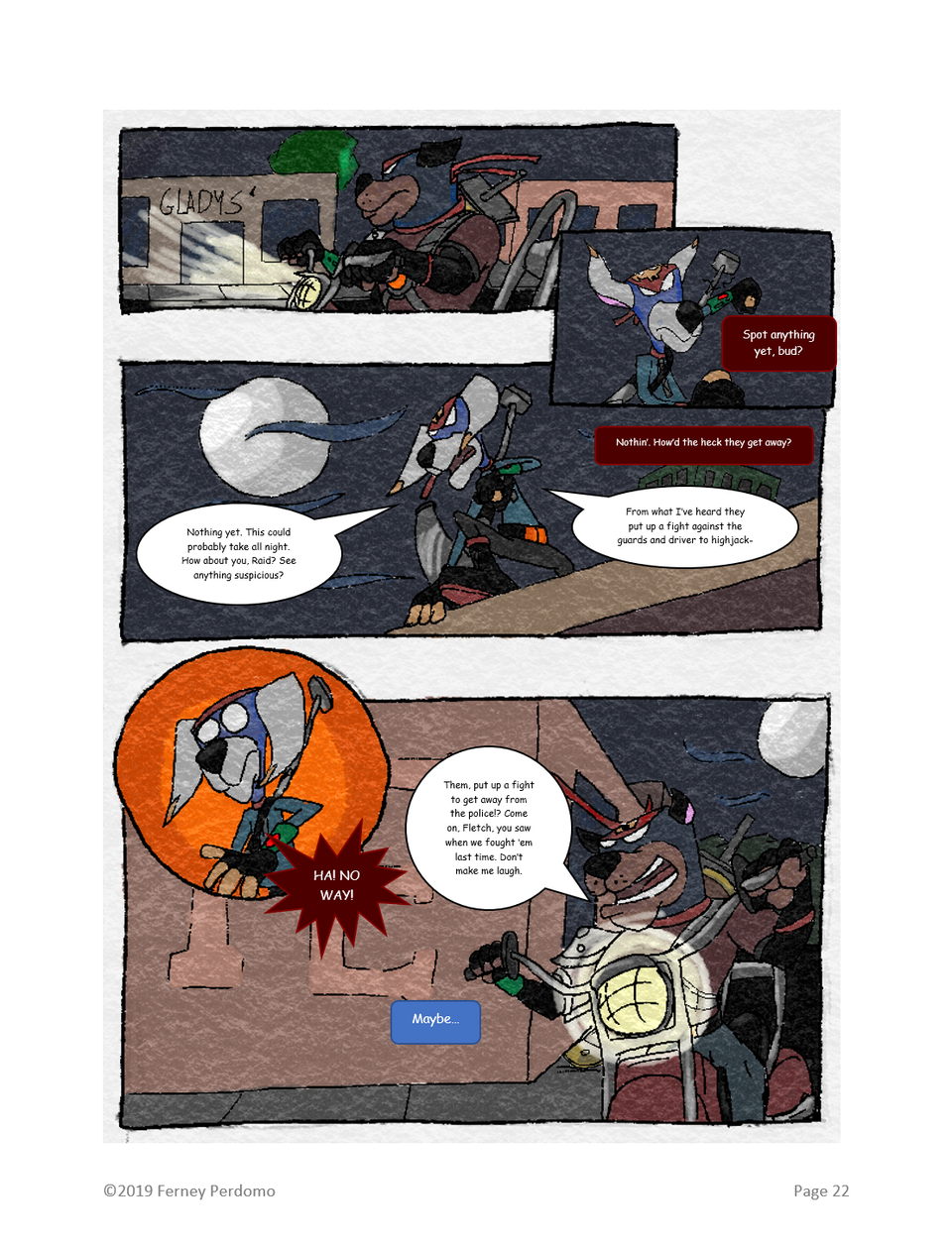 Page 22: The Watch-Dogs: Hadis Strikes