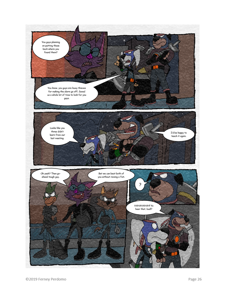 Page 26: The Watch-Dogs: Hadis Strikes