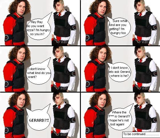 OMG Gerard is lost?!?!