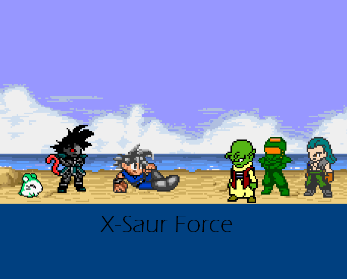 X Saur Force Title Page