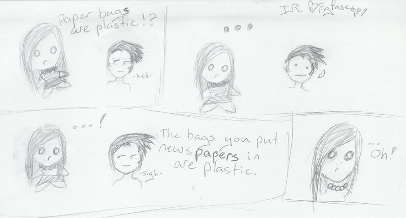 PLASTIC PAPER!?