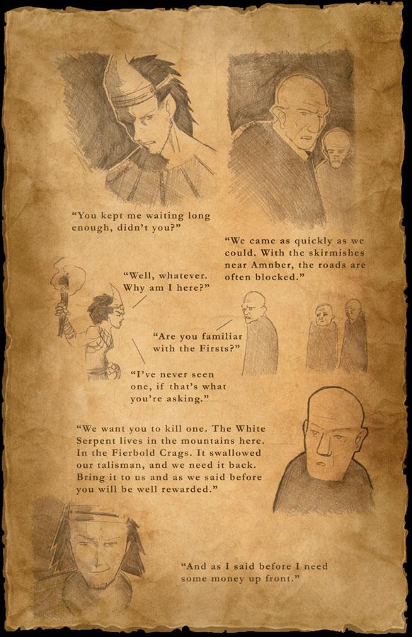 The White Naga and the King's Eye (Page Three)