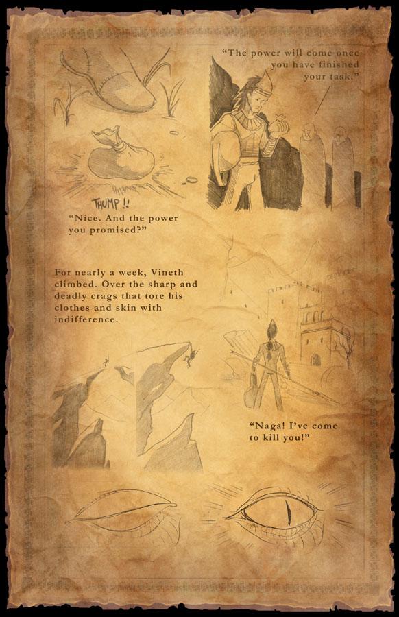 The White Naga and the King's Eye (Page Four)