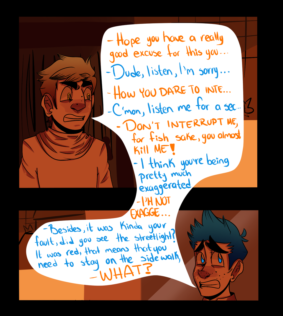 Page Nine: The Time of Confrontation.