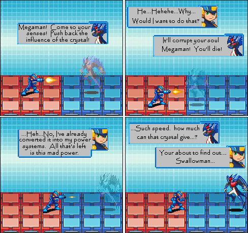 10: Battle Start: Swallowman Vs Megaman