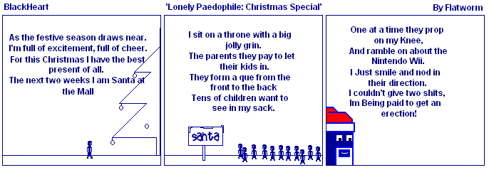 Theme Week 003:'BlackHearts Christmas Special: The Lonely Paedophile'