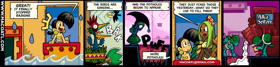Pot holes