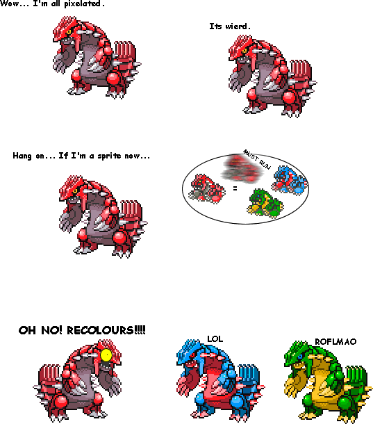 Guest Comic: Groudon Is A Sprite