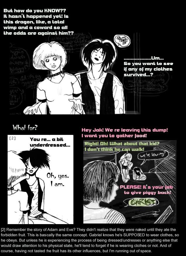 You're a bit underdressed.