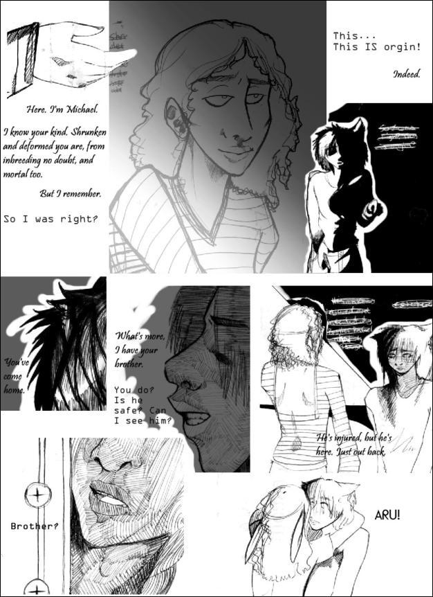 Miohael has Aru's Brother