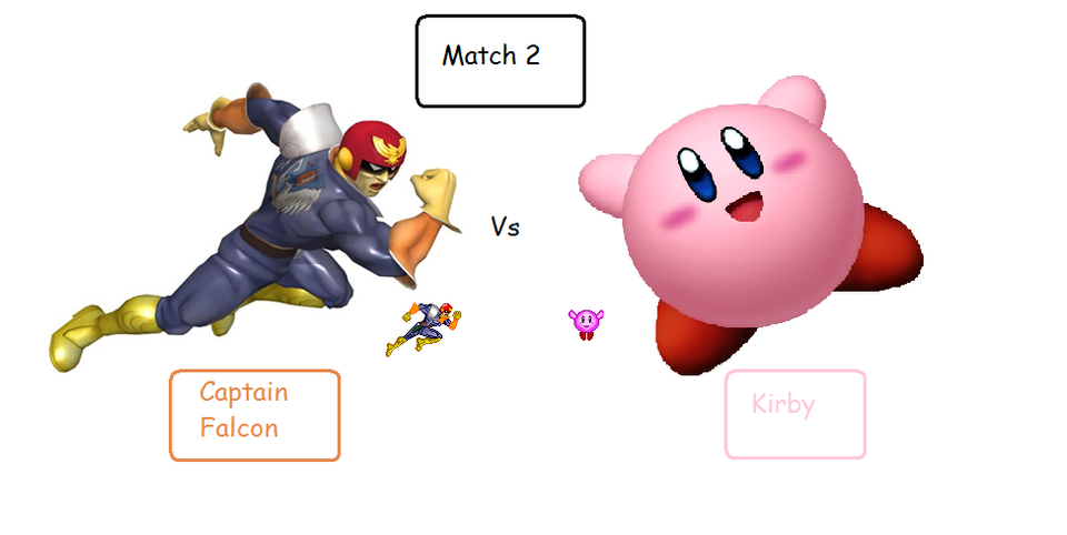 C.Falcon Vs Kirby Title