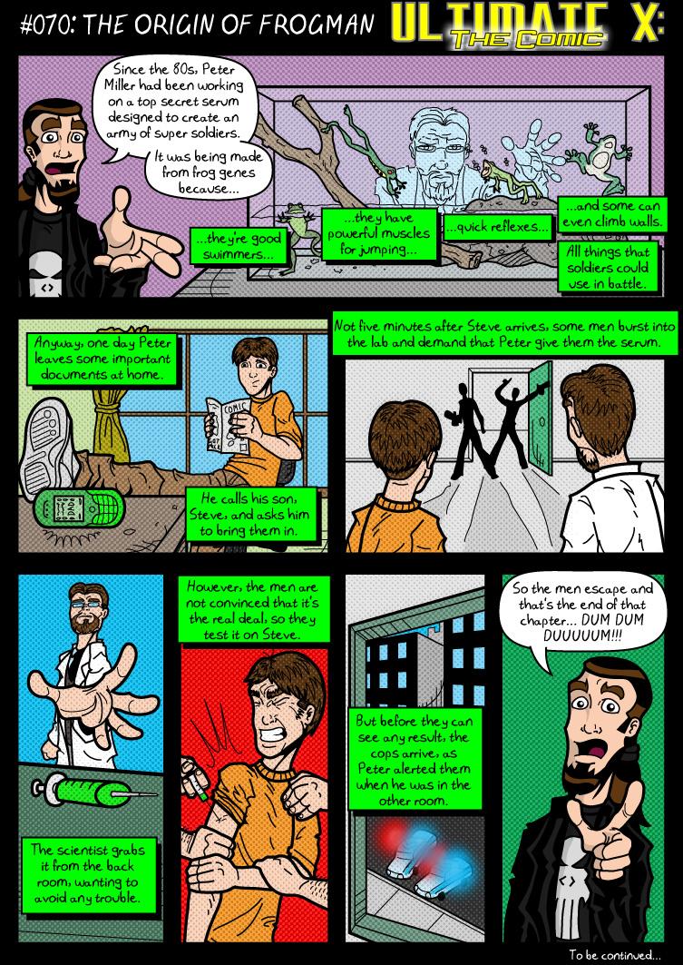 The Origin Of Frogman