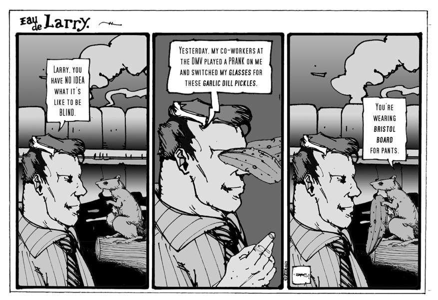 124 The ol' Pickle-Glasses Gag