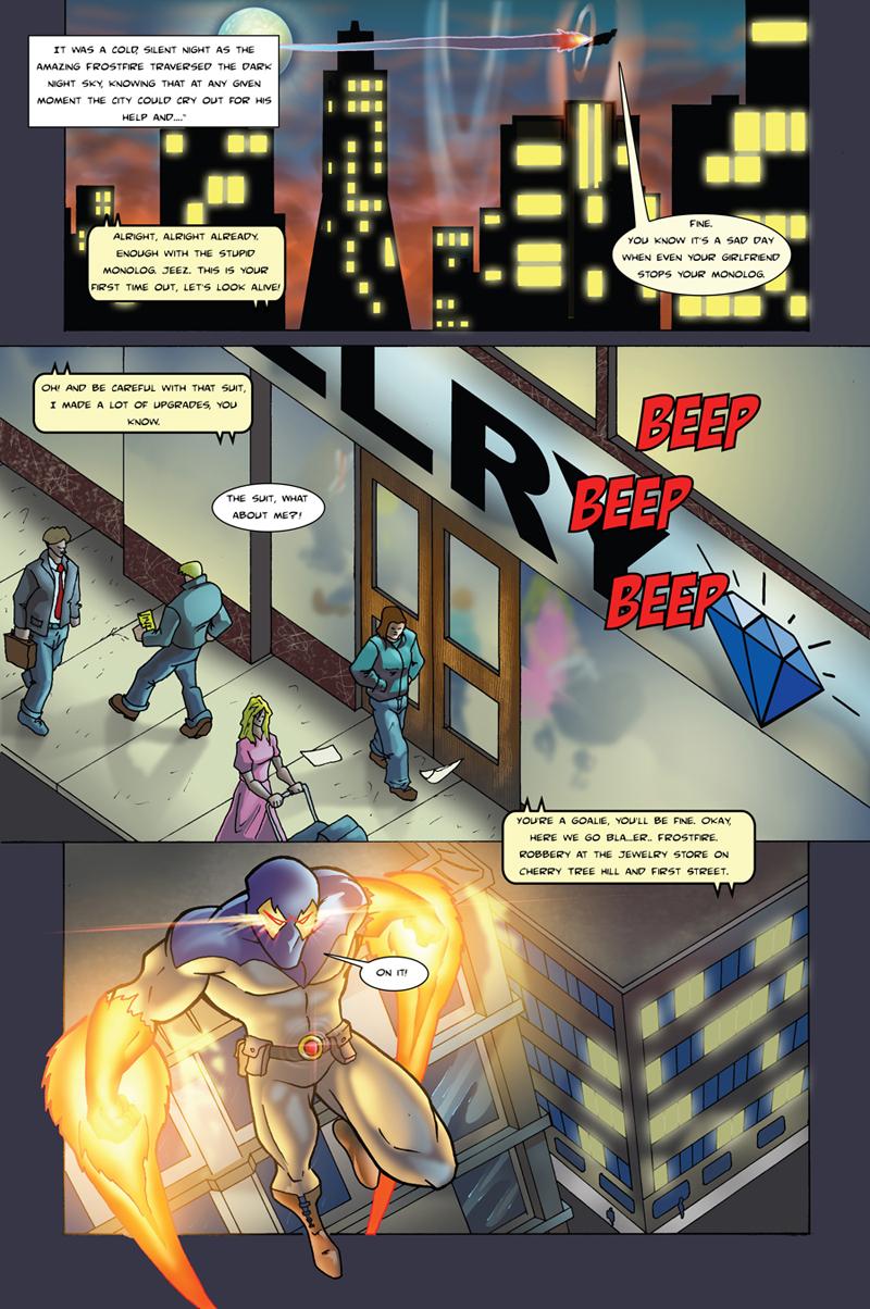 Frost Fire issue 2 page 1