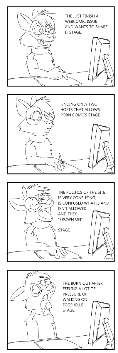 Web comic frustration.