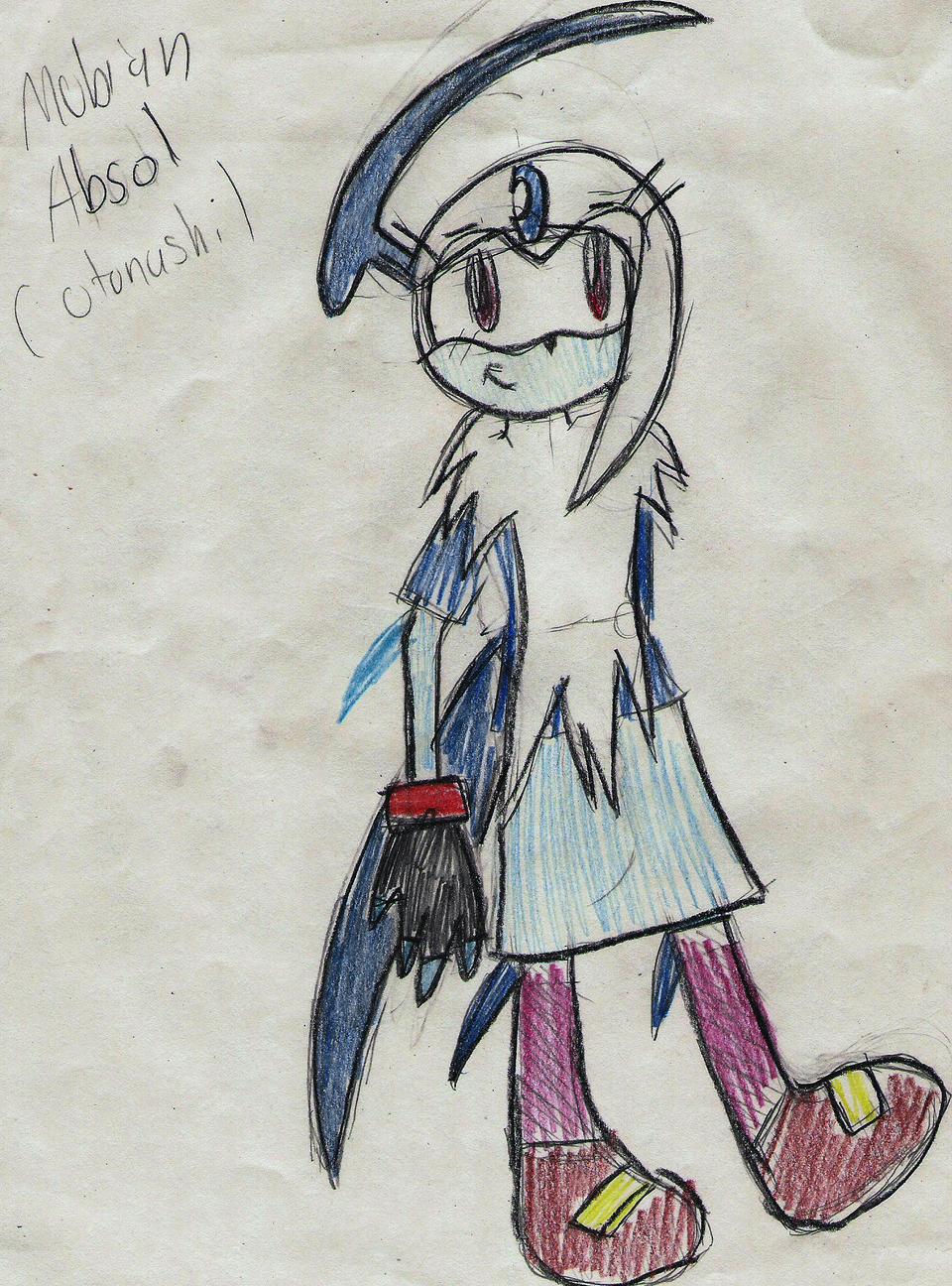 Otonashi the mobian Absol