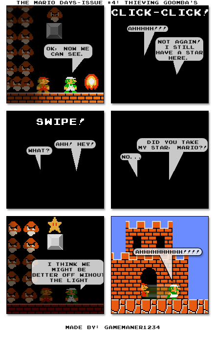 Issue #4: Thieving Goomba's