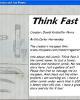 Go to 'Think Fast' comic