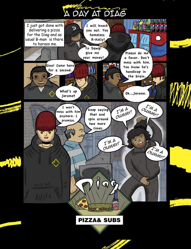 A day at the Diag Party Shop