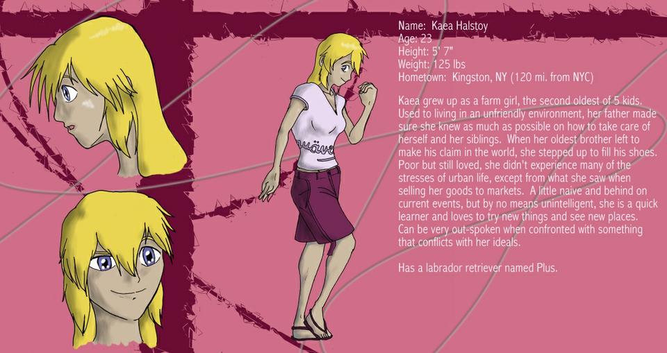 Character page:  Kaea