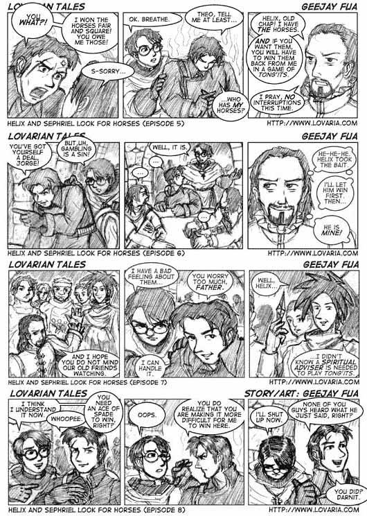 Helix and Sephriel Look For Horses 5-8