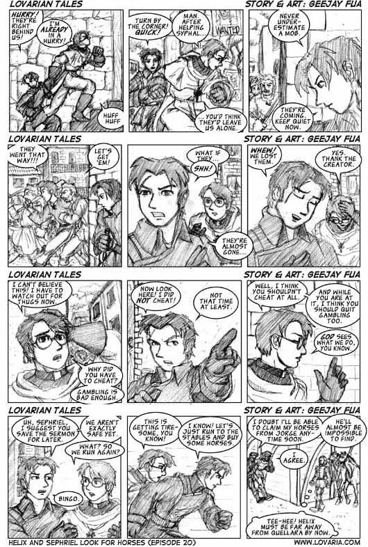 Helix and Sephriel Look For Horses 17-20