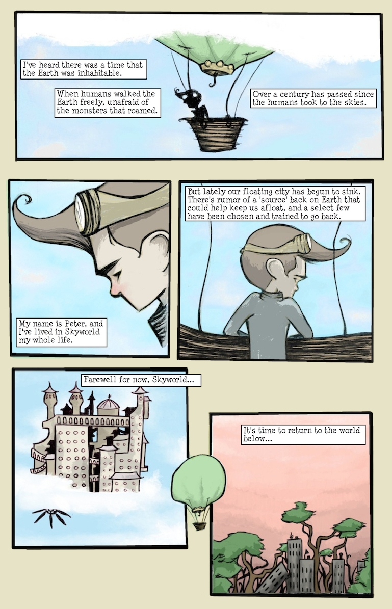 Skyworld Page Two
