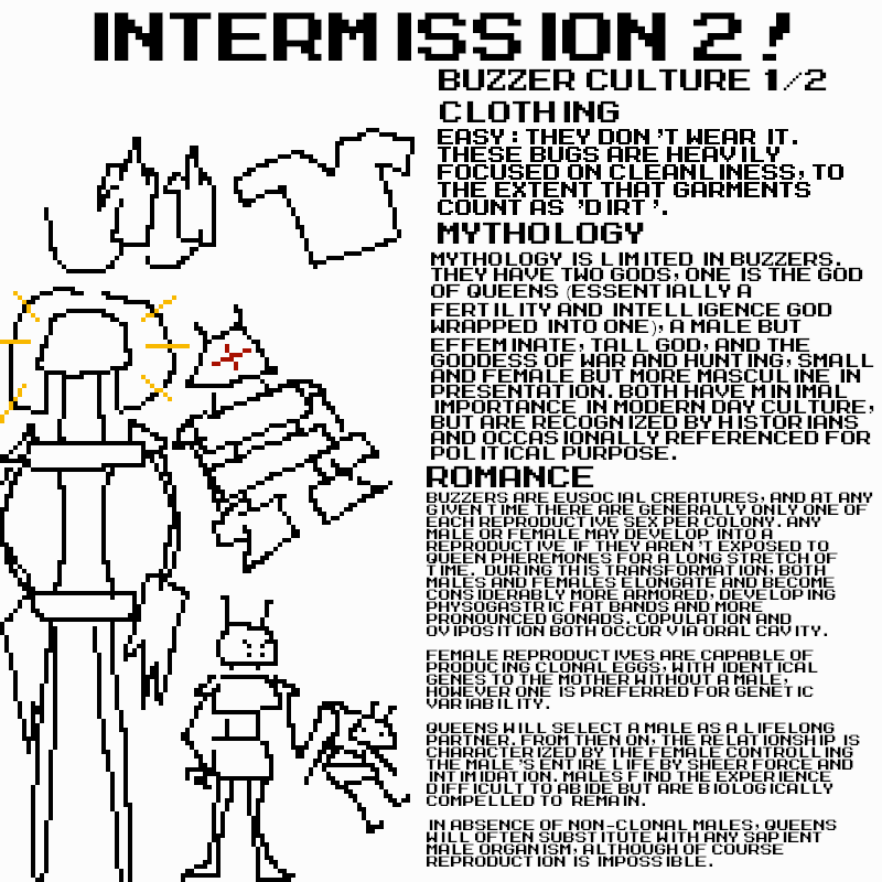 Intermission again: Buzzer Culture 1/2