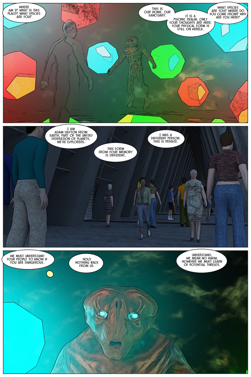 Nebulous Zeitgeist Page Sixteen