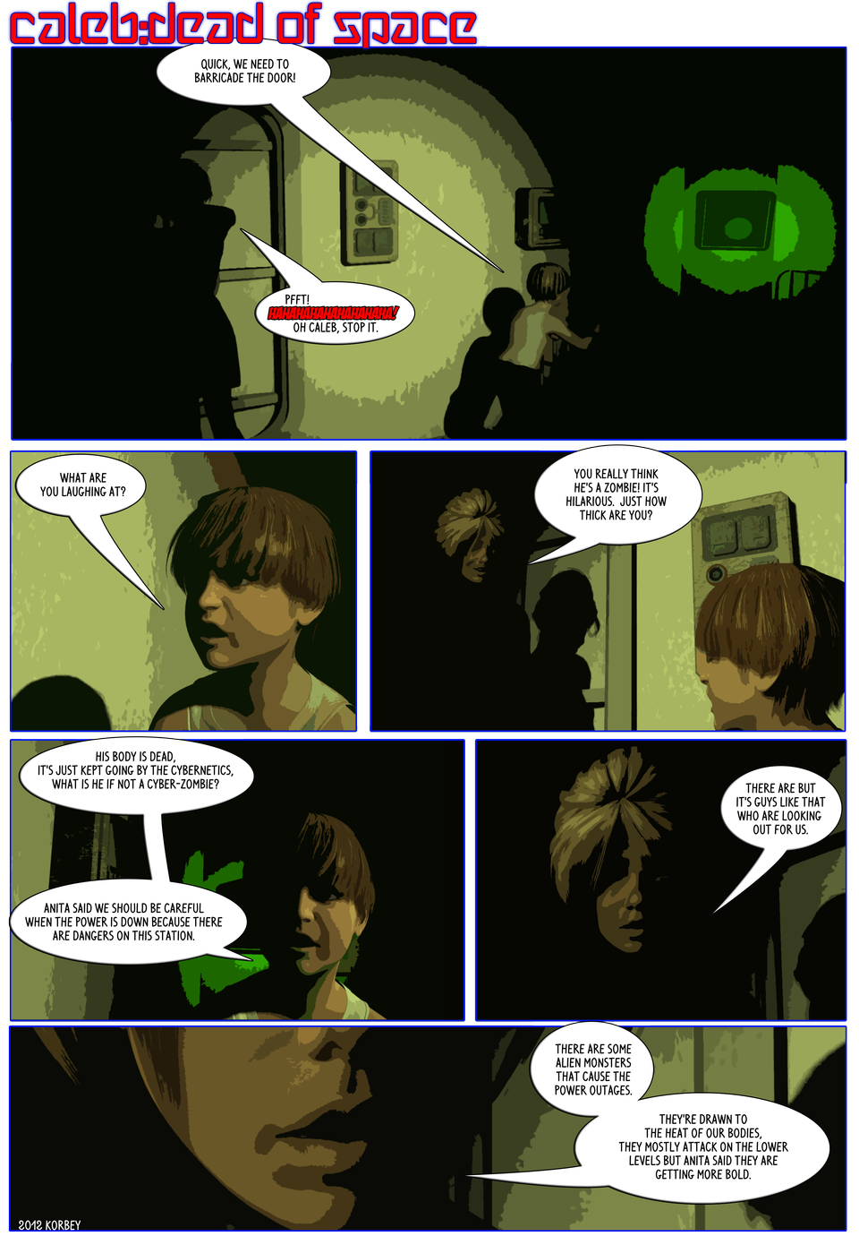 Caleb: The dead of space 3/6