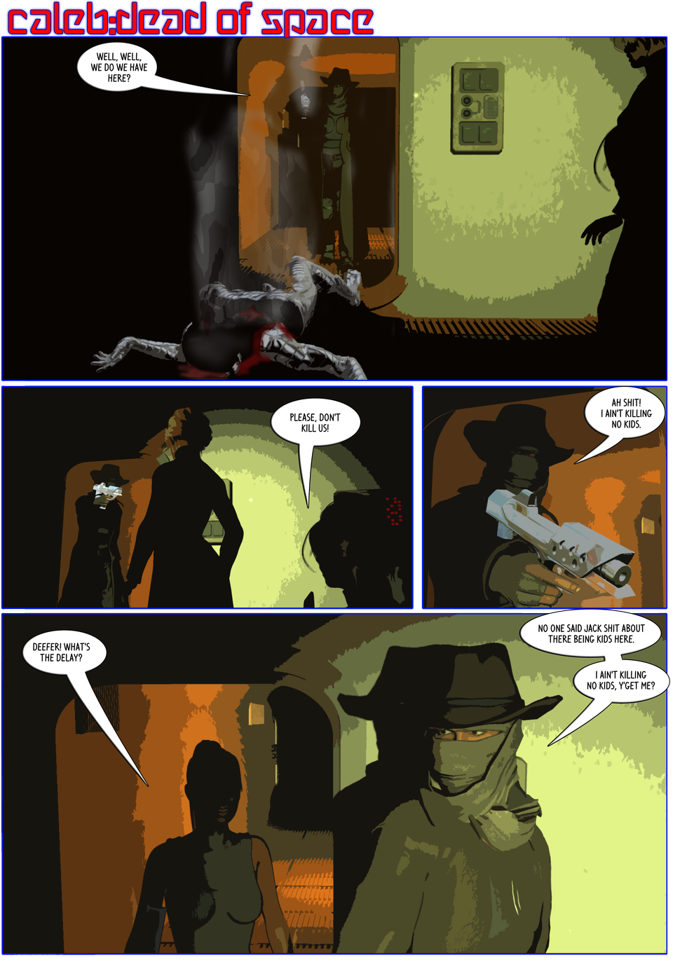 Caleb: The dead of space 5/6