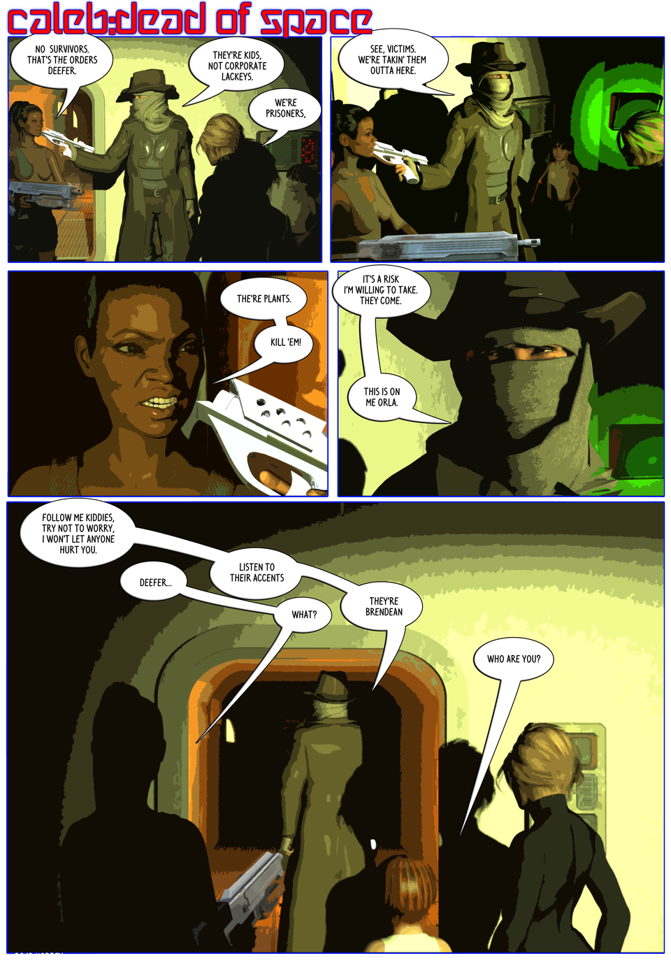 Caleb: The dead of space 6/6