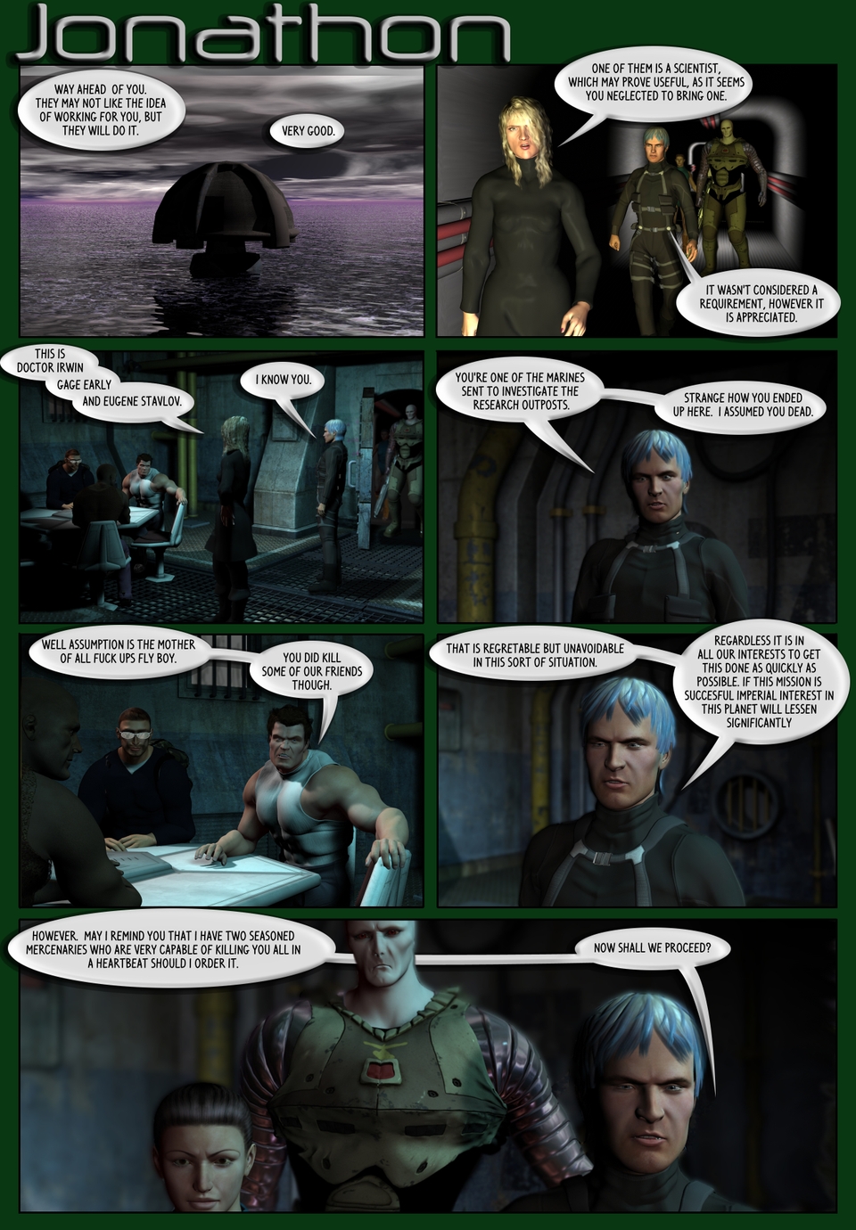 Jonathon : Into the depths 2/6