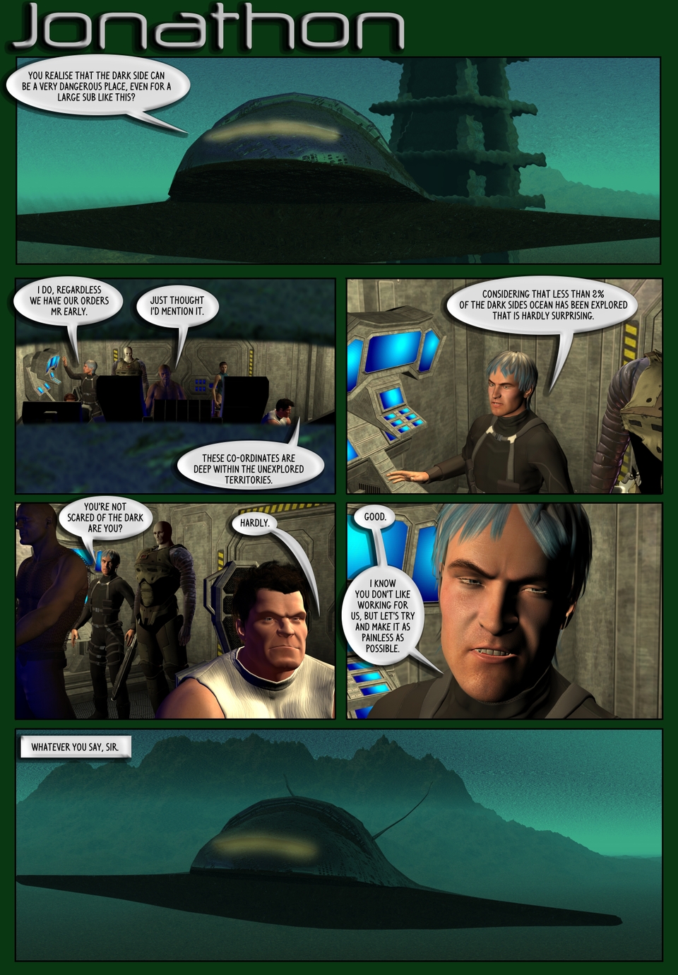 Jonathon : Into the depths 3/6