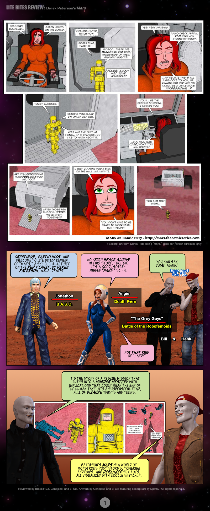 Lite Bites Review: Derek Paterson's "Mars," p. 1/4