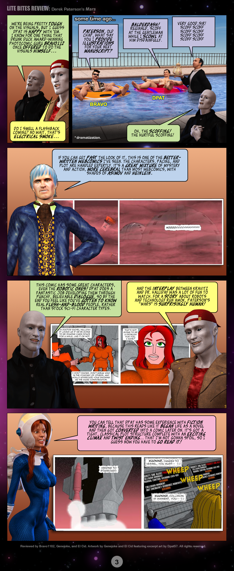 Lite Bites Review: Derek Paterson's "Mars," p. 3/4