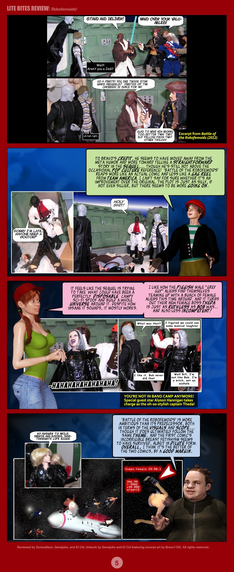Lite Bites Review: Robofemoids!, p 5/6
