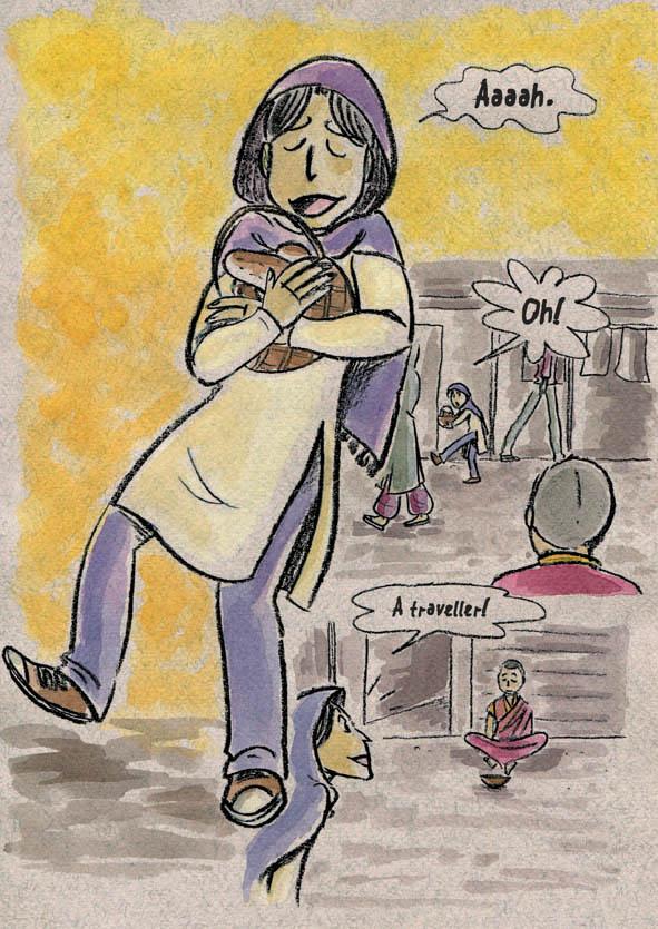 The girl who wanted more than Kashmir page six