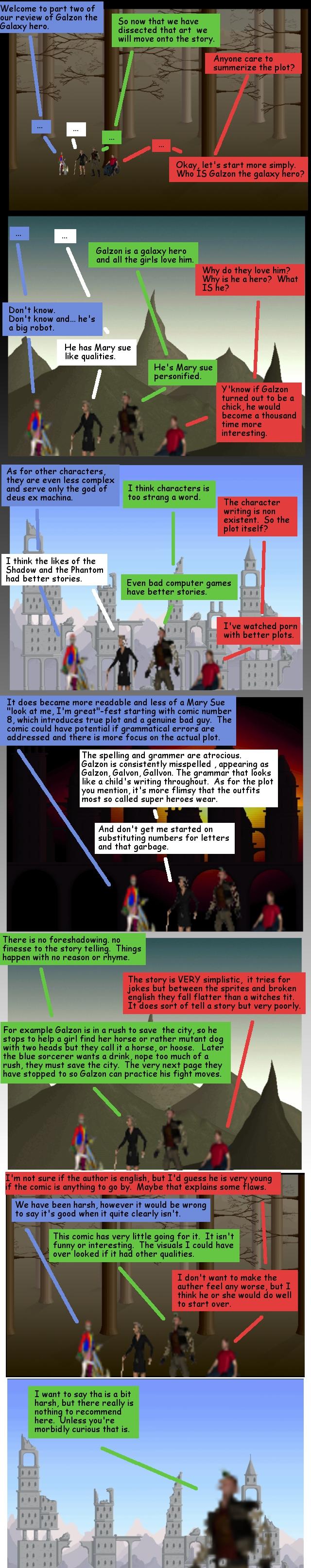 Galzon the galaxy hero review part two.