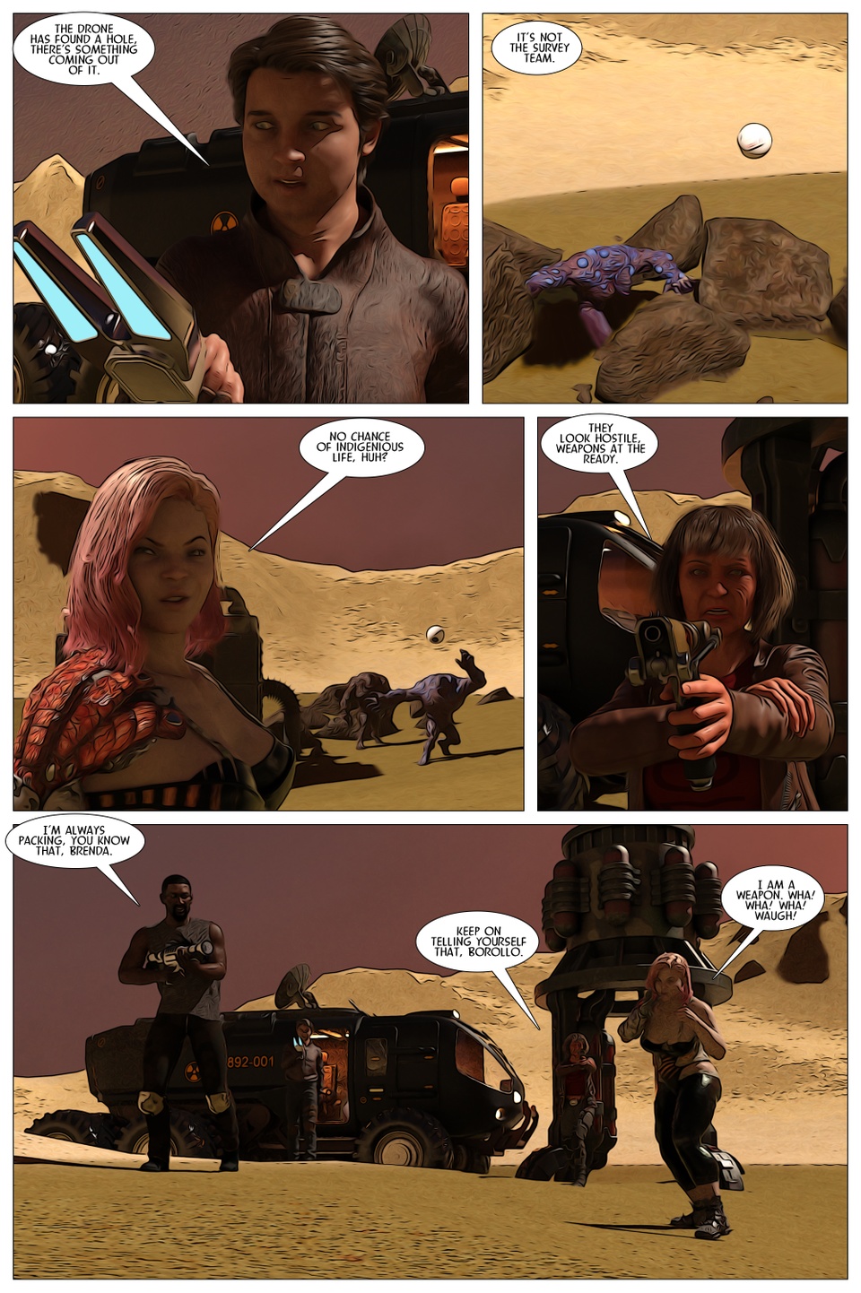 Rescueship-78:The Crater Caper Page Five