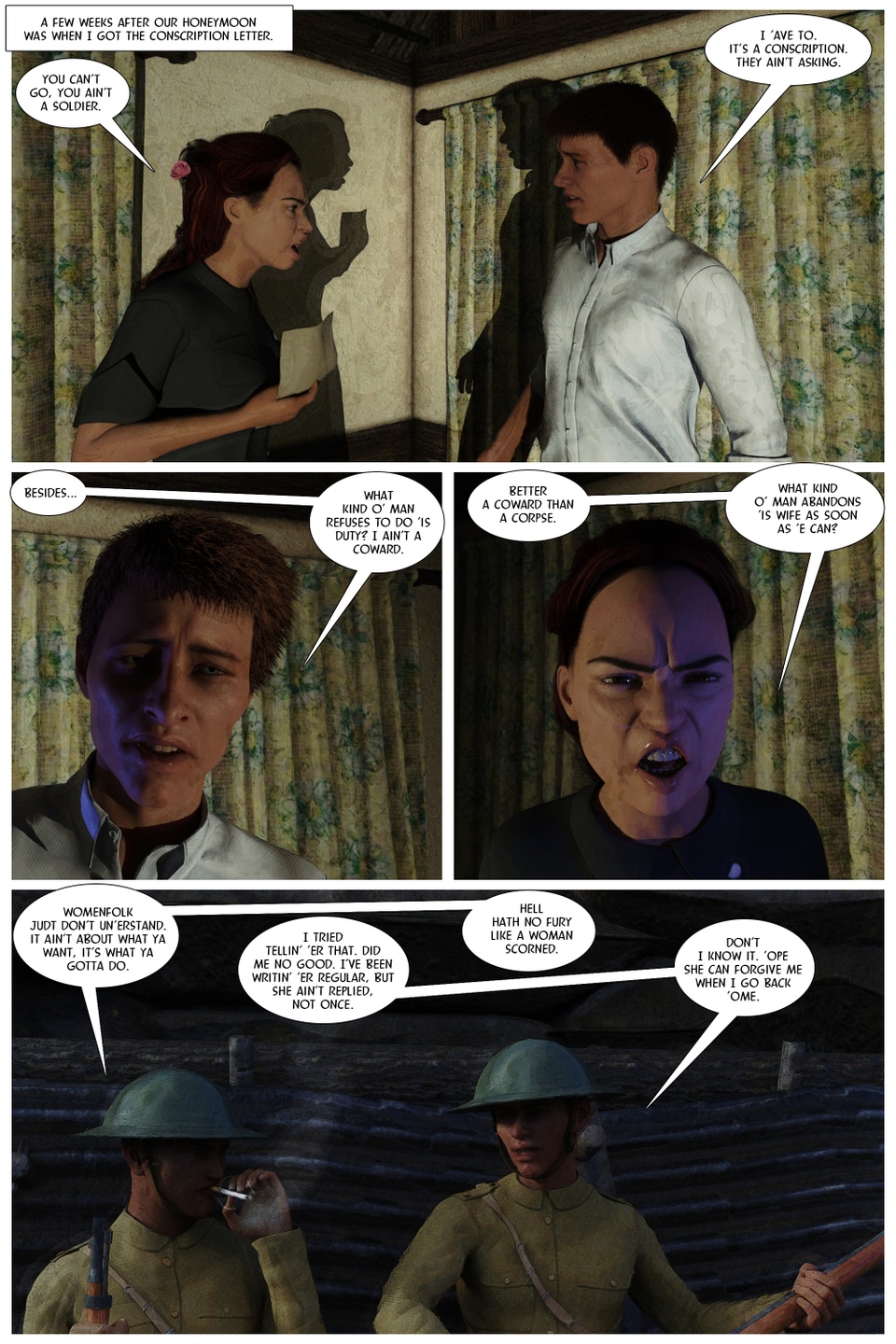 Haunted Memories Page Two