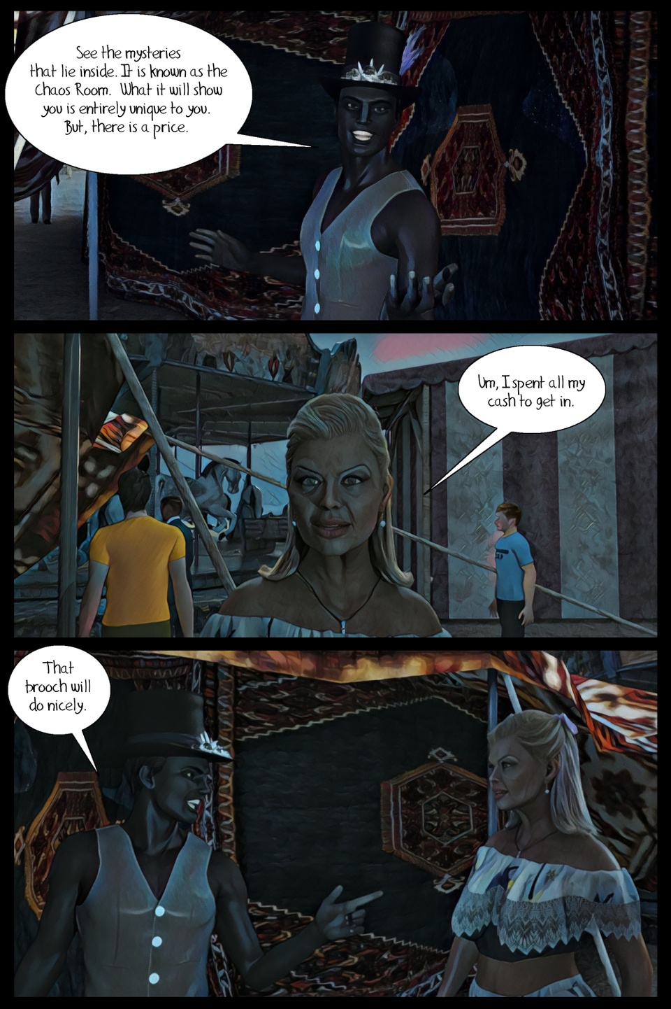 Chaos Room Page Two 