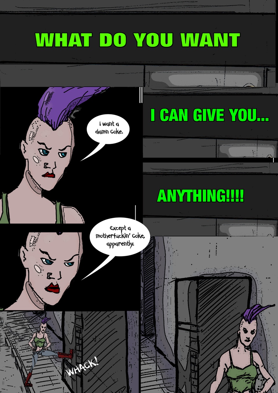 The Black Vending Machine Page Six