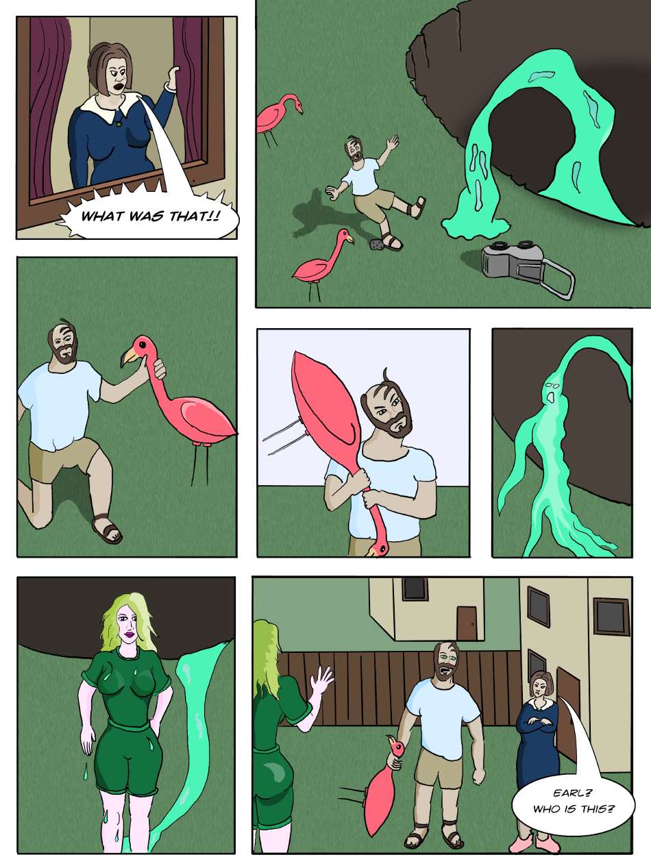Flamingo page Three