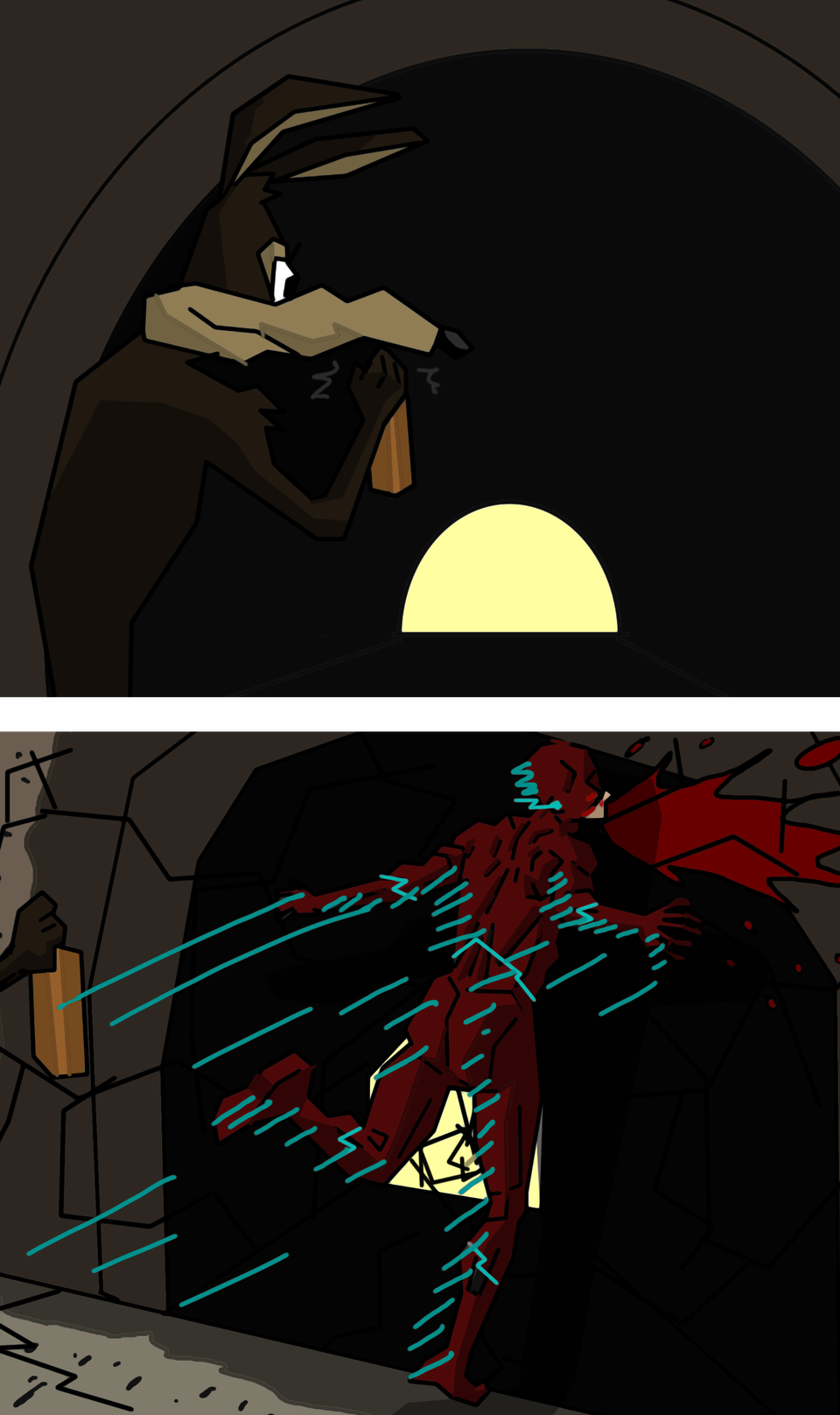 Coyote VS The Flash