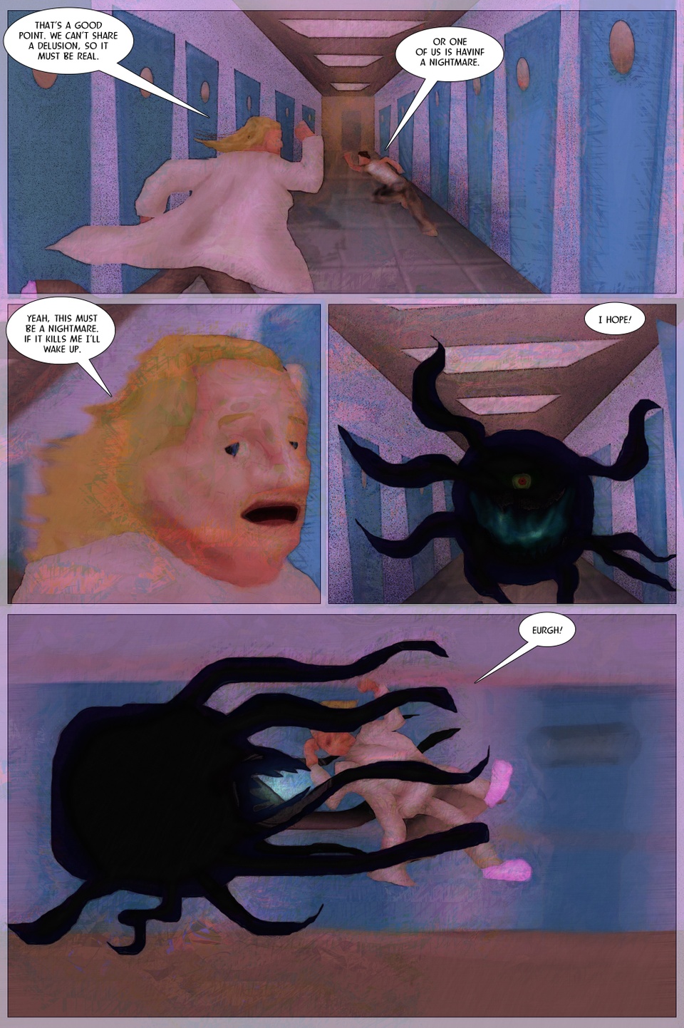 Malefic Tales: It was the eyes that did it Page Four