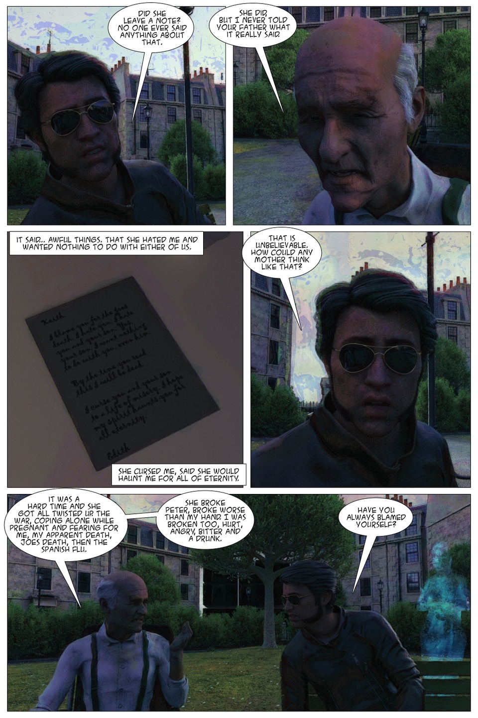 Haunted Memories Page Fifteen