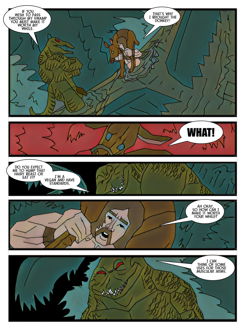 Spleen epic quest Page Four